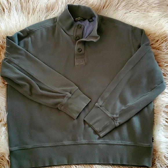 XXL Eddie Bauer Olive Green Pullover